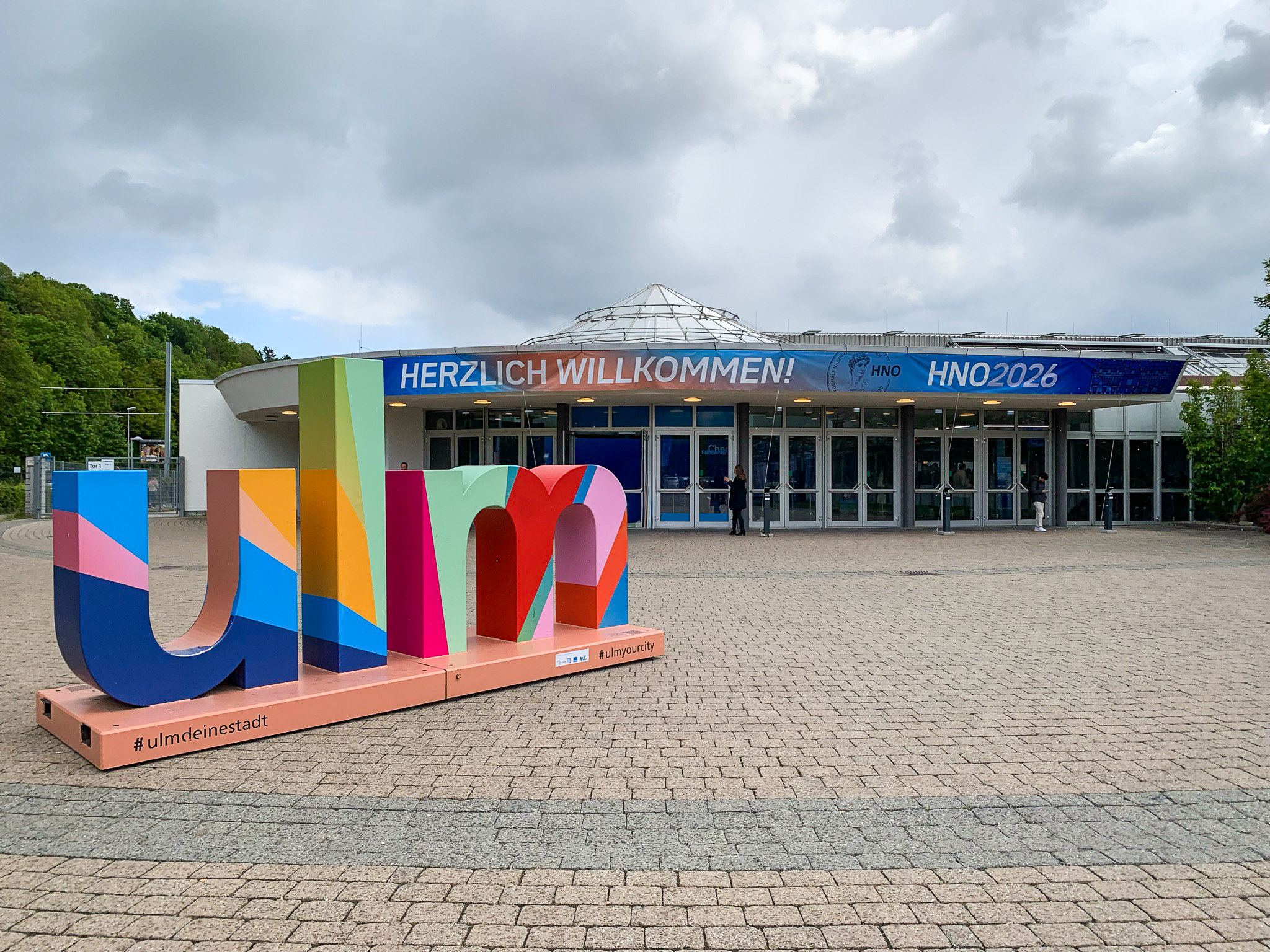 Eingang zur HNO Jahrestagung in Ulm